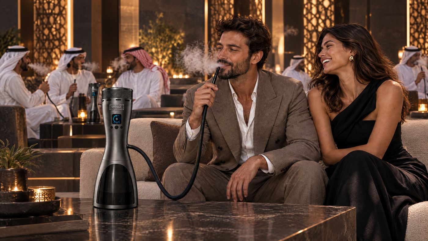SHARQ in a modern lounge venue
